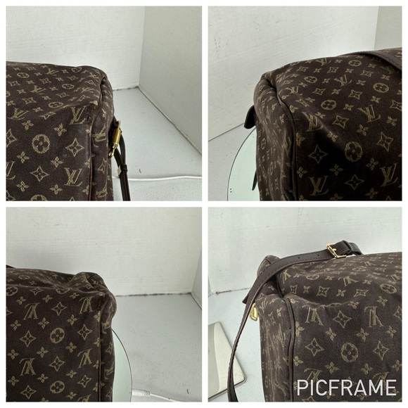 Louis Vuitton Mini Lin Speedy 30 Monogram Bag with unbranded crossbody strap - Picture 10 of 10